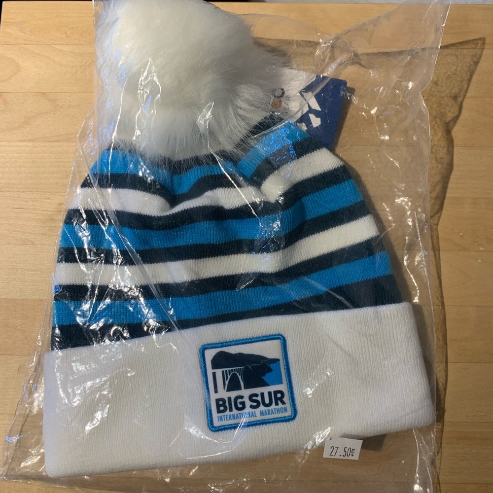 Big Sur Marathon beanie NWT